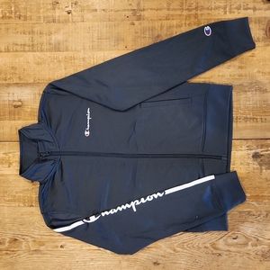 Champion zip up sweatshirt
